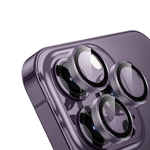 Anank Camera Guard Titaniun Alloy For Iphone 14 Pro /14 Pro Max | Purple Anank Camera Guard Titaniun Alloy For Iphone 14 Pro /14 Pro Max | Purple